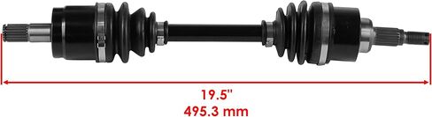 Caltric الأمامي اليمنى واليسرى محاور مفصل CV كاملة متوافقة مع Honda TRX420FPA Rancher 420 4x4 في EPS 2009 2010 2011 2013 2013 in Kuwait