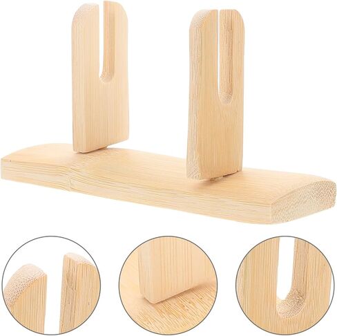 IMIKEYA Japanese Folding Fan Stand Holder Handheld Fan Display Stand Room Decor Storage Folding Fan Display Base Exhibition Desktop Use in Kuwait