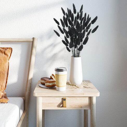 Uieke 17’’ Natural Bunny Tails Dried Flowers, 240 Pcs Dried Lagurus Ovatus, Dried Pampas Grass for Flower Arrangements Wedding Centerpieces Home Boho Baby Shower Party Fall Decorations (Orange) in Kuwait