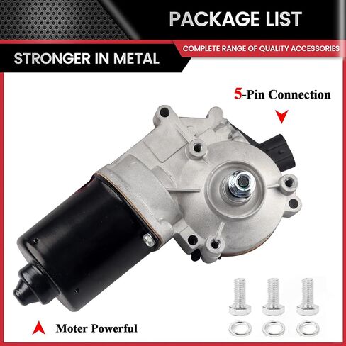 Front Windshield Wiper Motor Compatible with Cadillac Escalade 07-14 Chevy Avalanche 07-13 Silverado Suburban Tahoe 1500 2500 07-18 GMC Sierra Yukon 07-14 Replace Window Wiper Motor 15779727 in Saudi Arabia