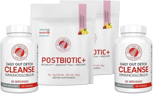 Silver Fern Brand Kit Ultimate Cleant - قضايا معتدلة - Cleanse Capsules & Nano Scrub Liquid ، I Kit ، 30 يومًا ، لا غلوتين ، بدون منتجات ، مصنوعة في الولايات المتحدة الأمريكية in Kuwait
