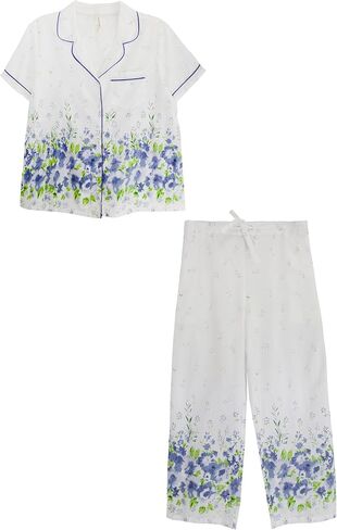 LA CERA Women's 100% Cotton Pajama Set in Saudi Arabia