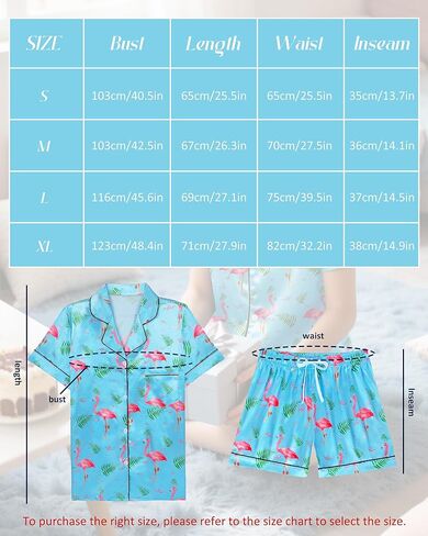 Womens Silk Pajama Sets Short Sleeve Loungewear 2 Pcs Satin Soft Pj Sets Button Down Women's Summer Sleepwear in Kuwait