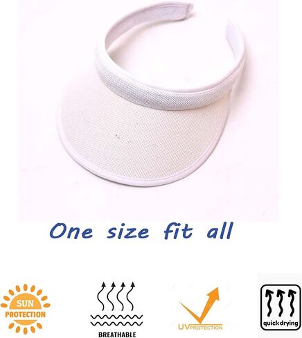Sun Visor Hats Men Women Summer Beach Cap Sport Visors for Tennis Volleyball Running Jogging Cycling Fishing in Saudi Arabia