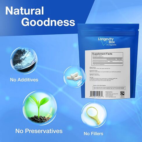 NMNH NMN البديل 60 × 250mg - 5x أكثر قوة من ملحق NMN ، الداعم المتقدم ، ومياهيدرونيوتنيتيناميد أحادية النوكليوتيد للشيخوخة الصحية ، والطاقة ، وإصلاح الحمض النووي ، وصحة الخلوية ، 60 كبسولات in Saudi Arabia