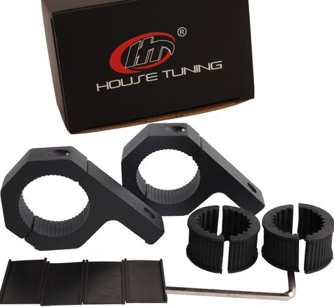 Roll Bar Clamp 1.125 inch (1 1/8"),1.25 inch (1 1/4"),1.5 inch (1 1/2"),Roof Rollcage Holder for LED Light bar,Fog Lights,Wips,Windows,Cube Lights Mount (Pack of 2) in Saudi Arabia