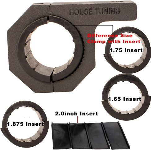 Roll Bar Clamp 1.125 inch (1 1/8"),1.25 inch (1 1/4"),1.5 inch (1 1/2"),Roof Rollcage Holder for LED Light bar,Fog Lights,Wips,Windows,Cube Lights Mount (Pack of 2) in Saudi Arabia