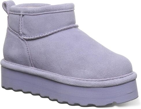 Bearpaw Retro Shorty Youth Boot | شباب الحذاء في الكاحل | زلة الشباب على الحذاء | الحذاء الشتوي مريح in Kuwait