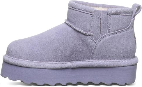 Bearpaw Retro Shorty Youth Boot | شباب الحذاء في الكاحل | زلة الشباب على الحذاء | الحذاء الشتوي مريح in Kuwait