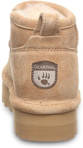 Bearpaw Retro Shorty Youth Boot | شباب الحذاء في الكاحل | زلة الشباب على الحذاء | الحذاء الشتوي مريح in Saudi Arabia