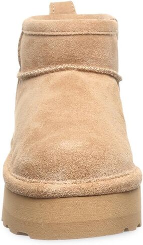 Bearpaw Retro Shorty Youth Boot | شباب الحذاء في الكاحل | زلة الشباب على الحذاء | الحذاء الشتوي مريح in Saudi Arabia