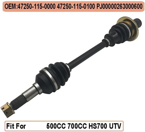 تركيبة مفصل السرعة الثابتة اليسرى الخلفية لـ 500cc 700cc HS700 UTV 47250-115-0000 47250-115-0100 PJ00000263000600 in Kuwait