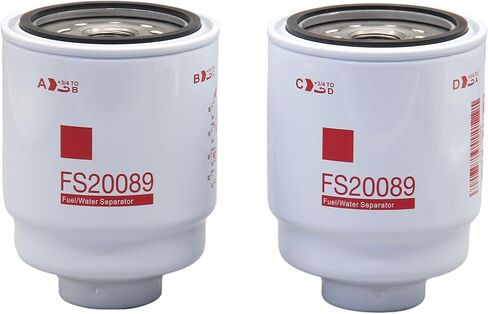 FS20089-2 حزمة مرشح فاصل مياه الوقود يحل محل 68197867AB FS20089 WF10112 PS11937 in Kuwait