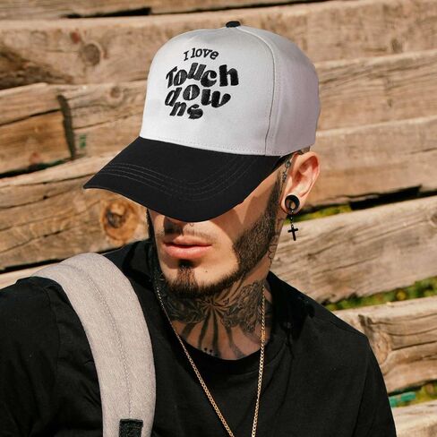 D&Y Unisex Two Tone Relaxed Fit Canvas Embroidered Plain Adjustable Snapback Hat Cap in Kuwait