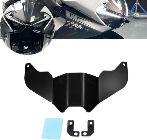 2025 675SS 675SRR Motorcycle Dynamic Winglet Compatible with CFMOTO 675SR 675SR-R 675 SS SR SRR 2024 Front Fairing Spoiler Lower Lip Guide in Saudi Arabia