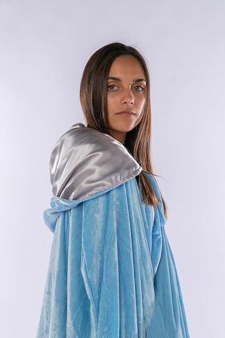 عباءة تصطف بالكامل في الساتان - كيب النهضة في العصور الوسطى - حصلت للجنسين على مجموعة من الأزياء in Kuwait