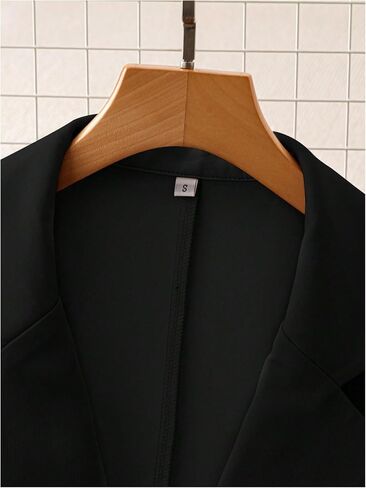 GORGLITTER Women's Belted Blazer Vest Lapel Sleeveless Elegant Dressy Blazer Jacket in Saudi Arabia
