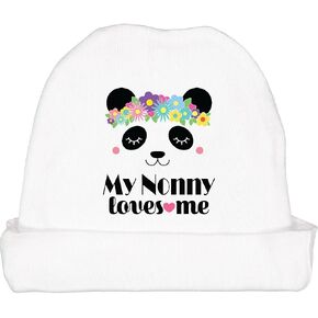 inktastic My Nonny يحبني قبعة BANDA BABY BEANIE in Saudi Arabia