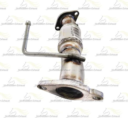العادم الشمالي الشرقي | أنبوب Flex Flex Flex Flex Full غير القابل للصدأ متوافق مع Kia Soul 2014-2019 1.6L | شملت الحشيات المجانية ، شماعات ومسامير ومكسرات | جزء استبدال السيارات in Kuwait