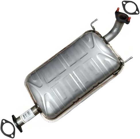 Resonator Tail Pipe fits Kia Sorento 2008-2009 3.3L, 2007-2009 3.8L | 409 Stainless Steel | Northeastern Exhaust | Free Gasket in Kuwait