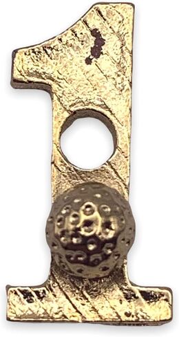 StockPins Gold Hole in One Lapel Pin – Perfect Golf Pin for Jackets, Hats, and Backpacks – Ideal Gift for Golfers and Sports Enthusiasts in Saudi Arabia
