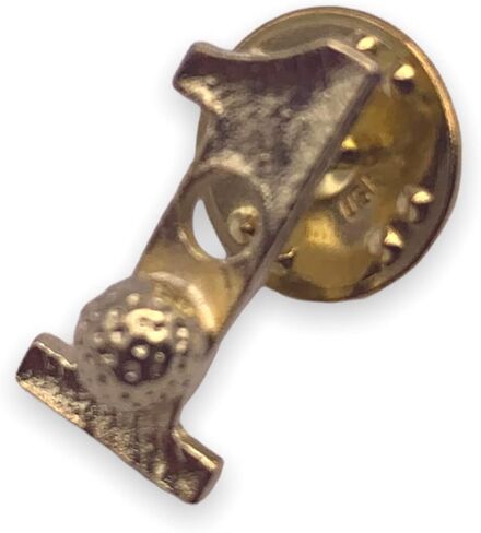 stockpins gold hole في دبوس من طية صدرية - دبوس غولف مثالي للسترات والقبعات وحقائب الظهر - هدية مثالية لاعبي الغولف وعشاق الرياضة in Kuwait