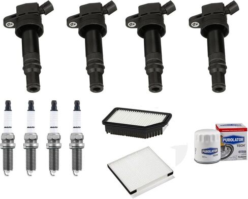 لفائف الإشعال المباشر شمعات الإشعال قطع قطع الاستبدال لعام 2012 2013 2014 2015 2017 2017 Hyundai Accent 1.6L in Saudi Arabia