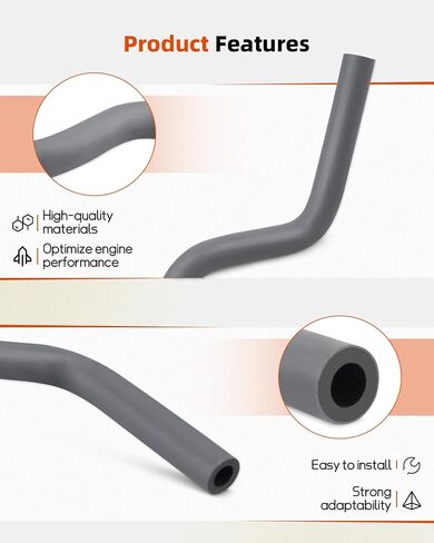 17131-59B-010 Tube PCV Fits for Honda Civic 2016-2022 CR-V 2017-2022 Accord 2018-2021, PCV Hose Tube, Replacement 1713159B010 in Saudi Arabia