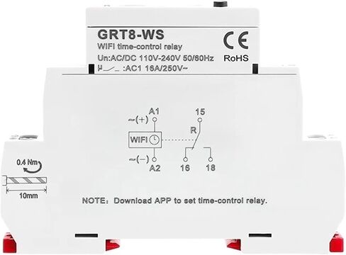 التحكم في الوقت ترحيل الوقت التبديل ذكي المنزل عن بعد مفتاح التحكم 16A AC/DC110-240V حماية التسرب in Saudi Arabia