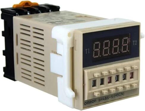 AC 220V 5A Programmable Double Delay Relay Device Tool DH48S-S in Saudi Arabia