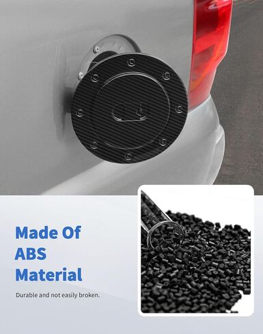 Black Fuel Tank Filler Cap Cover Decoration for 2007-2013 Chevy Avalanche Suburban Tahoe & GMC Yukon Fuel Gas Tank Cap Door Cover(B) in Saudi Arabia