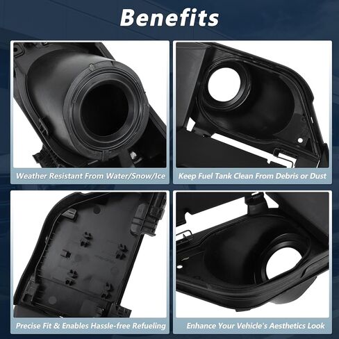 ACROPIX FUELIN FILLER DOIRK HISE COPER W/Black Cover for Ford Transit VANS 150 250 350 HD 2015-2023 No.CK4Z-5427936-A CAP FILLER FILLER CAP in Saudi Arabia