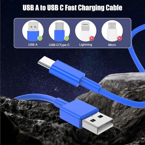 كابل Carplay للسيارة لهاتف iPhone 15 Pro Plus Pro Max، 3 عبوات [3.3FT+3.3FT+6FT] كابل USB A إلى USB C لأجهزة iPad Pro/Air/Mini، وSamsung S24/S23/S22، وMacBook Pro/Air و اكثر in Saudi Arabia