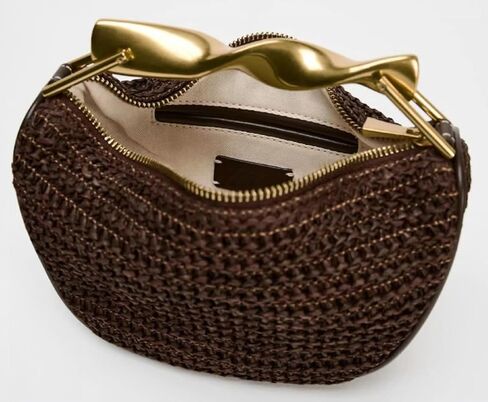 Bohemia Straw Beach Bag Women Macrame Shoulder Hobo Tote Handbag Travel Summer Beach Bags Top-handle Crossbody Purse 2025 in Kuwait