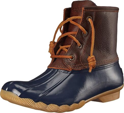 Sperry Women's Saltwater Snow Boot, Blue Camo, 5.5 in Saudi Arabia