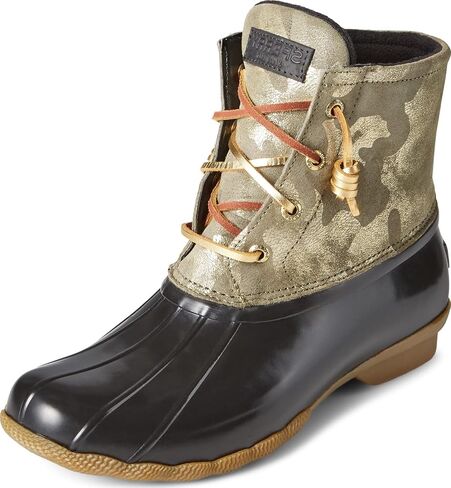 Sperry Women's Saltwater Snow Boot, Blue Camo, 5.5 in Saudi Arabia