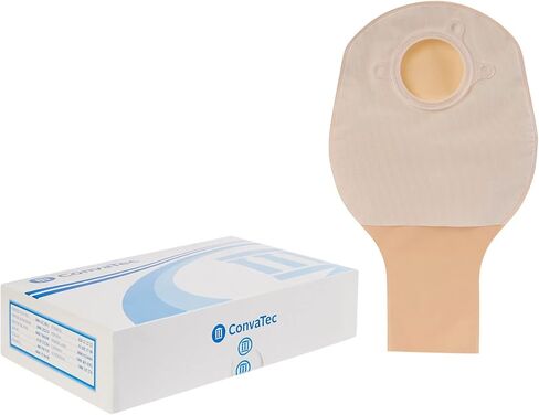 Convatec Surfit Natura Dristable Bagous ، 10 بوصة غير شفاف مع لوحة راحة ثنائية الجوانب ، النموذج رقم: 401507 ، الحجم: 45 مم - 10/صندوق in Saudi Arabia