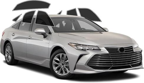 DIY Car Window Tinting Kit - Customize Shade: 5%, 10%, 20%, 35%, 50%, 70%, for Toyota All Models Sides & Back Windows - Pre-Cut colorants for UV Blocking and Blast Protection in Saudi Arabia