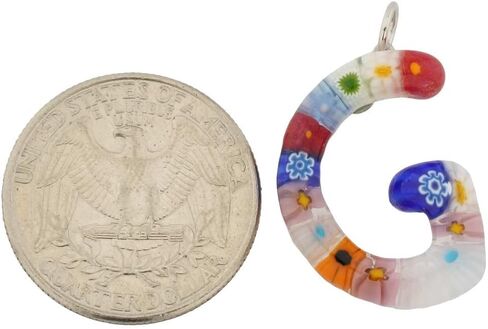 Glass Of Venice Murano Glass Alphabet Initial Pendant - Letter G in Saudi Arabia