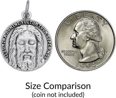 10 pack Holy Face Medals Veil Shroud of Jesus - Genuine Made in ITALY in Saudi Arabia