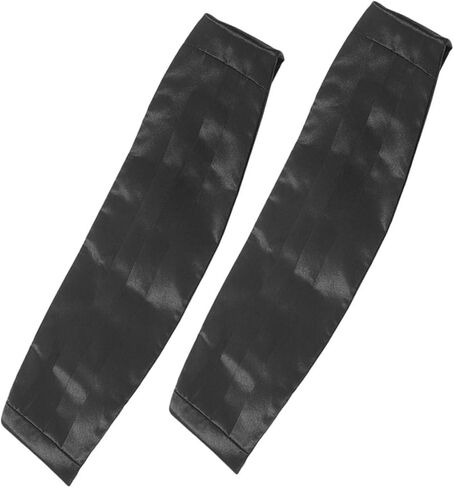 homoyoyo 2pcs الرجال الصلبة cummerbund ساتان قابلة للتعديل حزام الساتان لحفلات الأطراف الرسمية لحفلات الزفاف والأطراف دعم الخصر لدعم البدلات in Kuwait