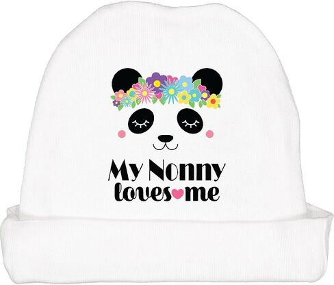inktastic My Nonny يحبني قبعة BANDA BABY BEANIE in Saudi Arabia