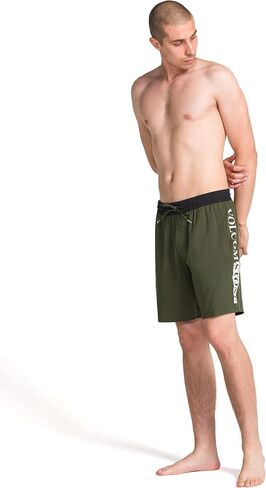 Volcom Men's Jones 18" Swim Surf Trunk Boardshort in Saudi Arabia
