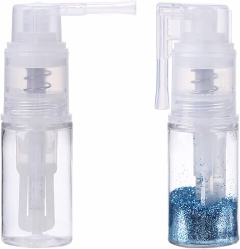 8 Pcs Glitter Duster Sprayer Craft Glitter Spray Bottle Empty,6pcs 35ml and 2pcs 14ml Bottles for Craft Scrapbooking Cardmaking Gift Cards Multi-Purpose Empty Spray Bottle in Saudi Arabia