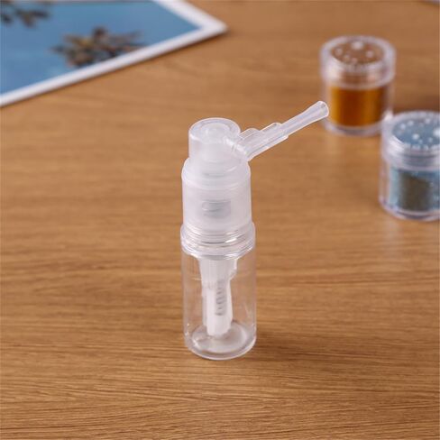 8 Pcs Glitter Duster Sprayer Craft Glitter Spray Bottle Empty,6pcs 35ml and 2pcs 14ml Bottles for Craft Scrapbooking Cardmaking Gift Cards Multi-Purpose Empty Spray Bottle in Saudi Arabia