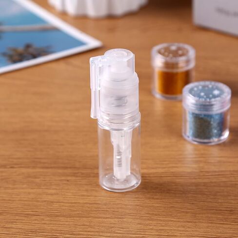 8 Pcs Glitter Duster Sprayer Craft Glitter Spray Bottle Empty,6pcs 35ml and 2pcs 14ml Bottles for Craft Scrapbooking Cardmaking Gift Cards Multi-Purpose Empty Spray Bottle in Saudi Arabia