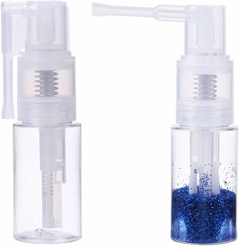 8 Pcs Glitter Duster Sprayer Craft Glitter Spray Bottle Empty,6pcs 35ml and 2pcs 14ml Bottles for Craft Scrapbooking Cardmaking Gift Cards Multi-Purpose Empty Spray Bottle in Saudi Arabia