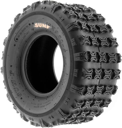 SunF A018 Lawn Tractor Tire 18x9.5-8, 6-PR |"H"-Knob Tread in Saudi Arabia