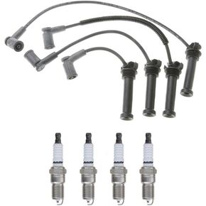 Platinum Spark Plug & Ignition Wires Replacement Parts For Mazda 6 2.3L 2003 2004 2005 in Saudi Arabia