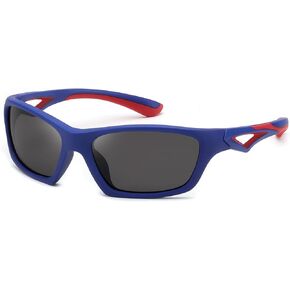 Feisedy Kids Rolveized Sunglasses TR90 نظارات ركوب الدراجات الرياضية UV400 للأولاد الفتيات العمر 3-10 B0160 in Kuwait
